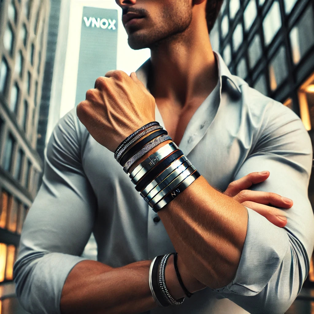 Bracelets Cubains Vnox pour Hommes