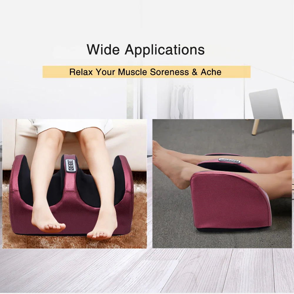 Appareil de Massage Électrique pour les Pieds – Thérapie Chauffante et Relaxation Intense