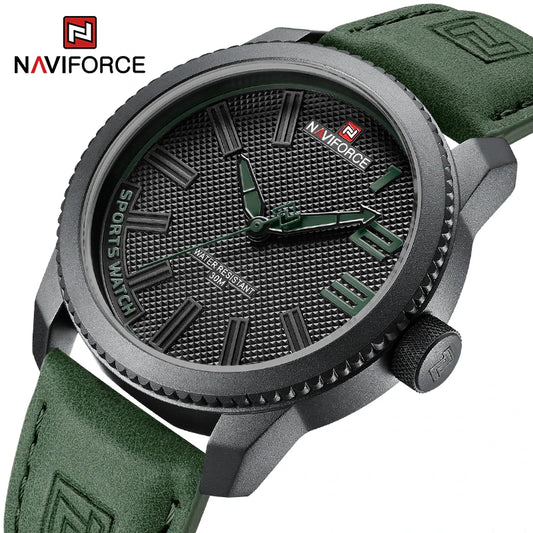 NAVIFORCE Montre-bracelet militaire pour hommes