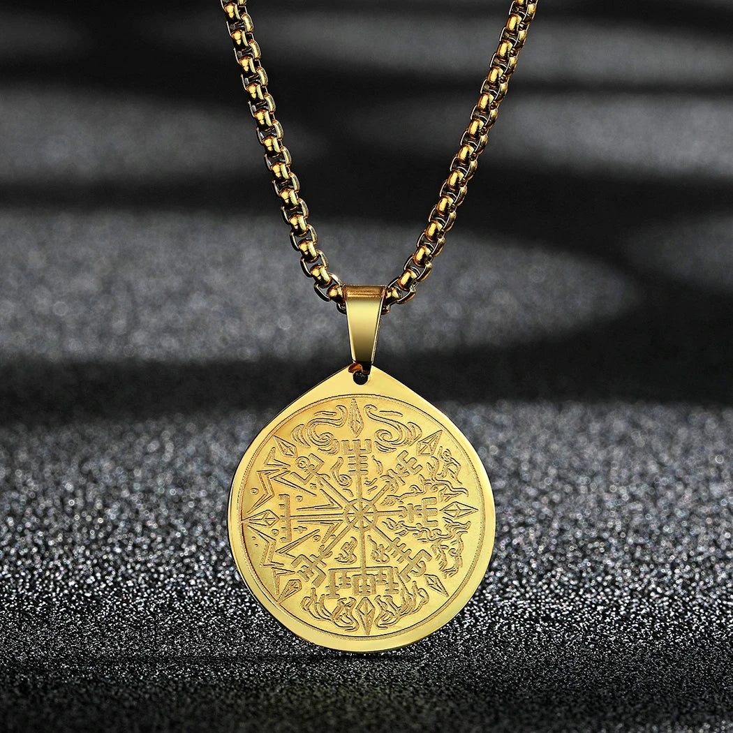 Collier Pendentif QIMING Handmade Ankh &amp; Œil d'Horus – Bijoux Égyptiens &amp; Turcs