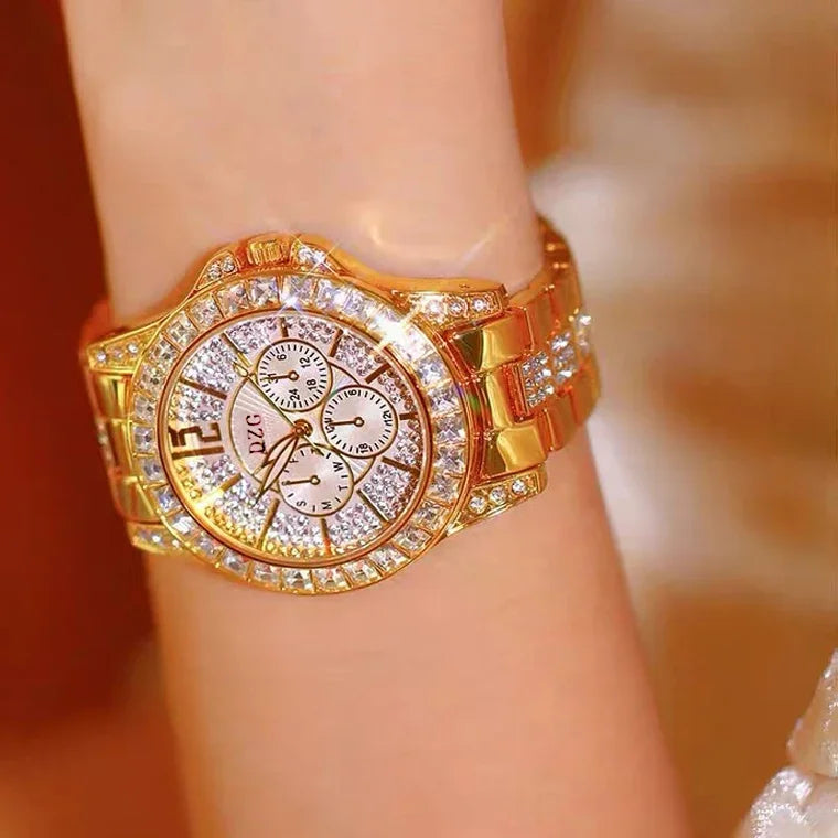 Montre Femme avec Diamants