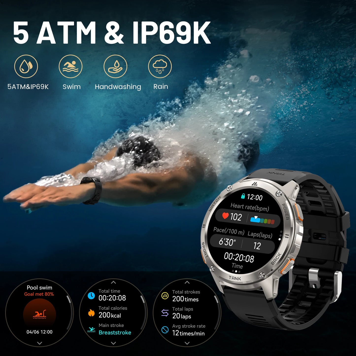 2024 Kospet Ultra Smartwatch for Men and Women