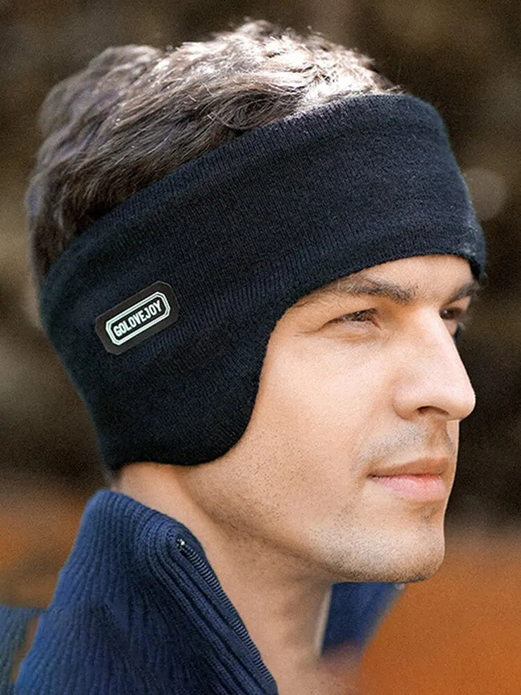 Winter Men's Thickened Padded Ear Warmer to Prevent Cold and Wind Warm Earmuffs