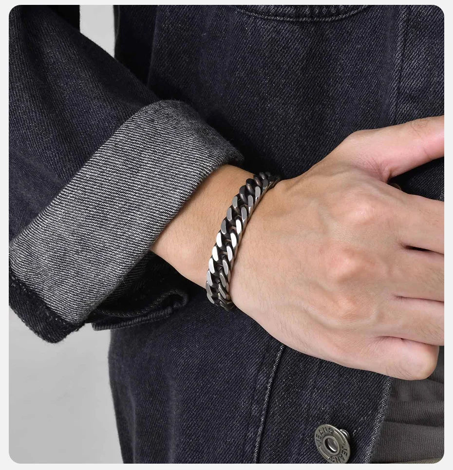 Bracelets Cubains Vnox pour Hommes