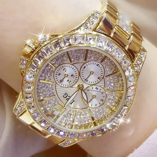 Montre Femme avec Diamants