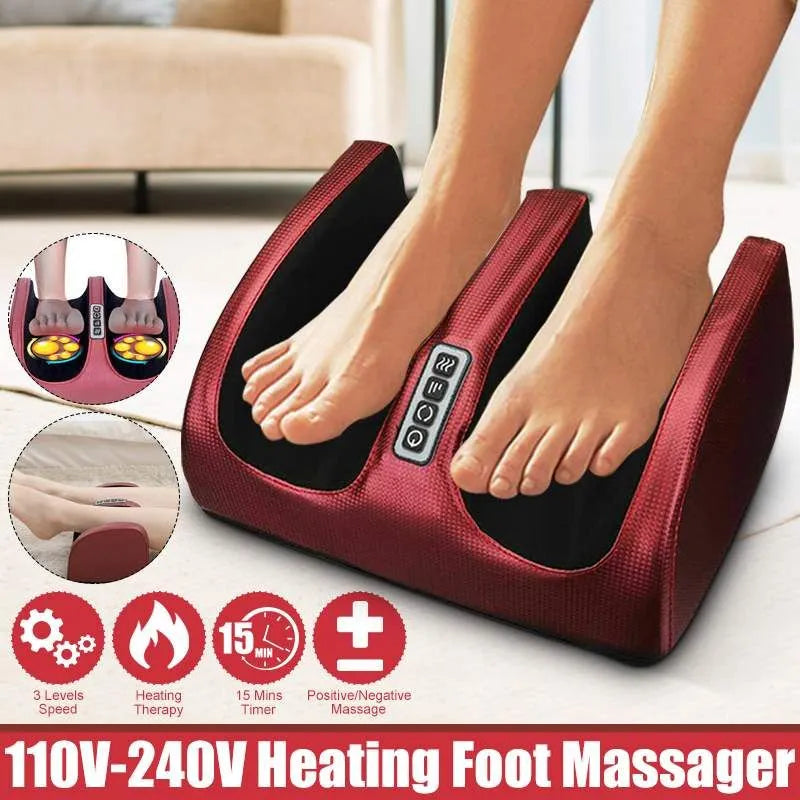 Appareil de Massage Électrique pour les Pieds – Thérapie Chauffante et Relaxation Intense