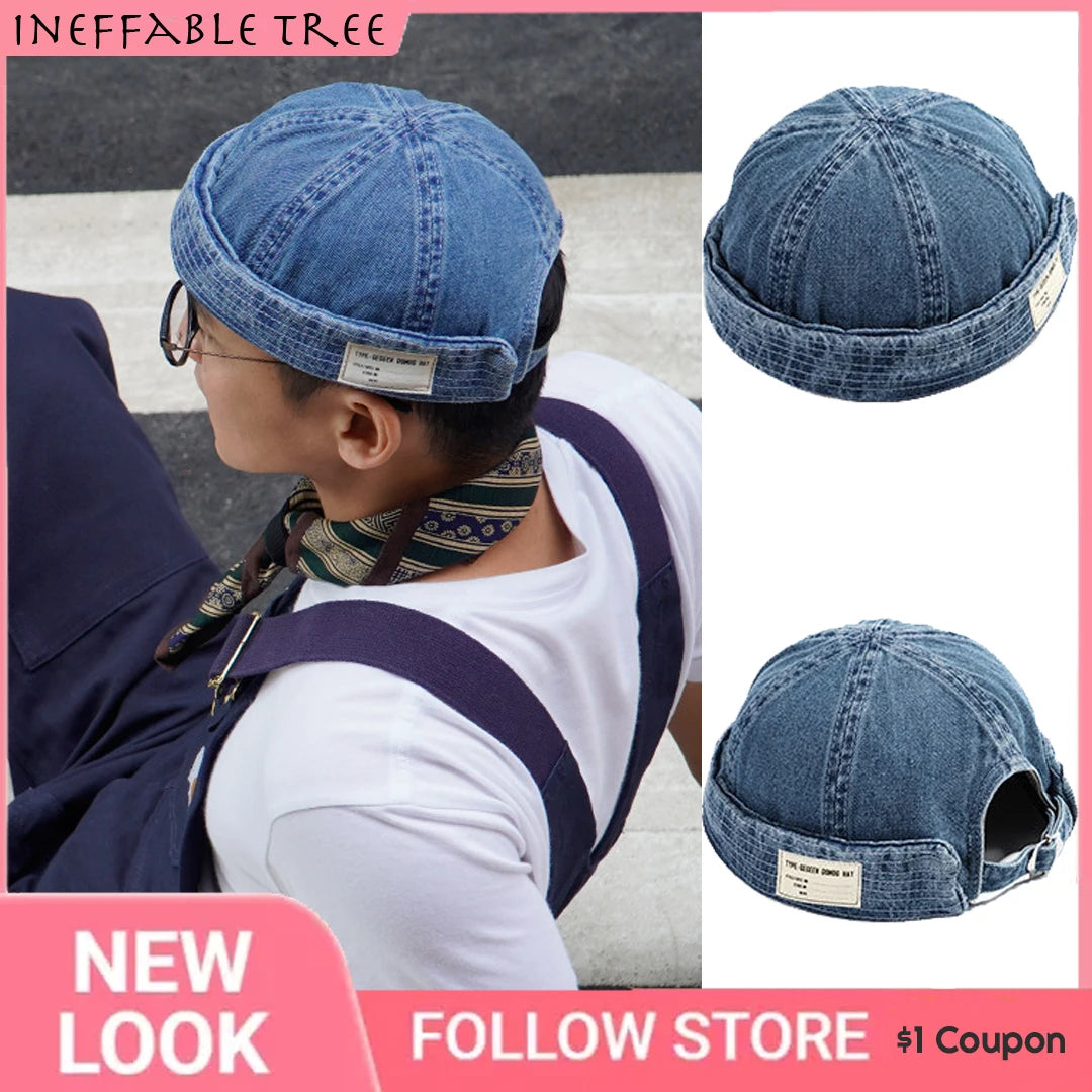 Bonnet Vintage Retro Skull Cap