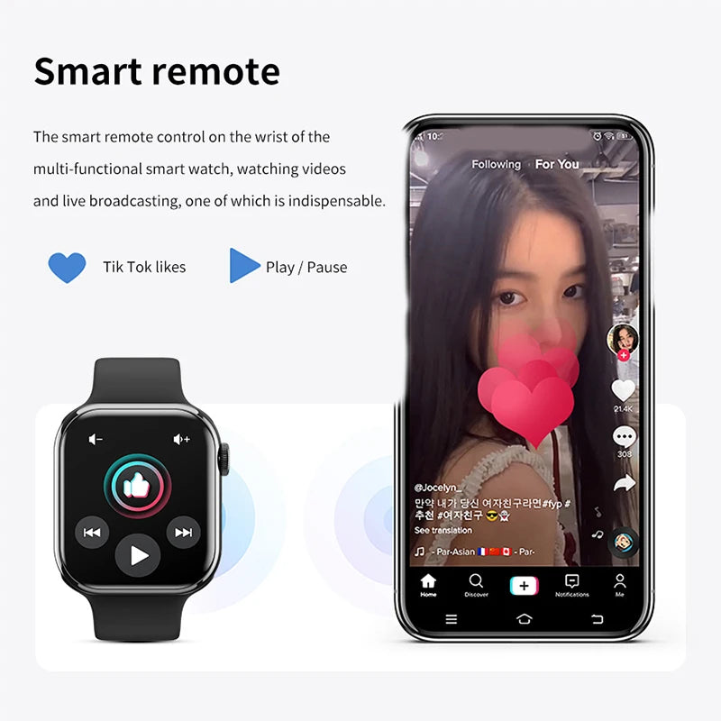 GPS Smart Watch for Men and Women 