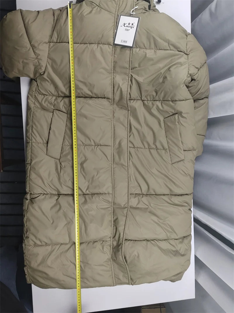 Parka Longue à Capuche pour Femme