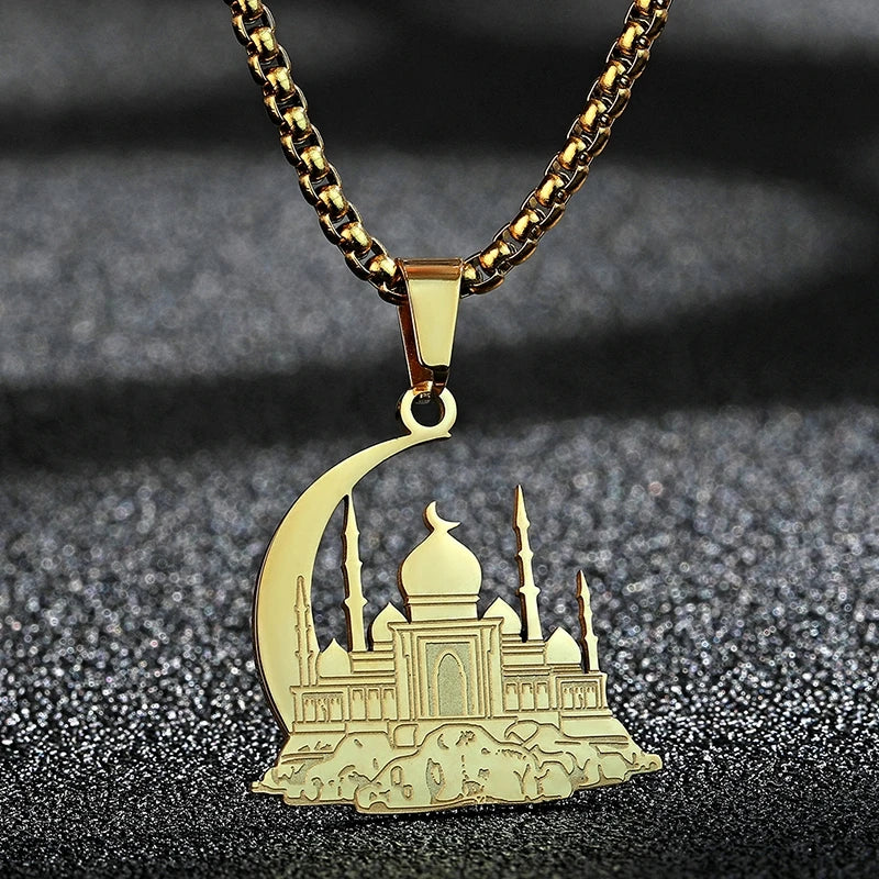 Collier Pendentif QIMING Handmade Ankh &amp; Œil d'Horus – Bijoux Égyptiens &amp; Turcs