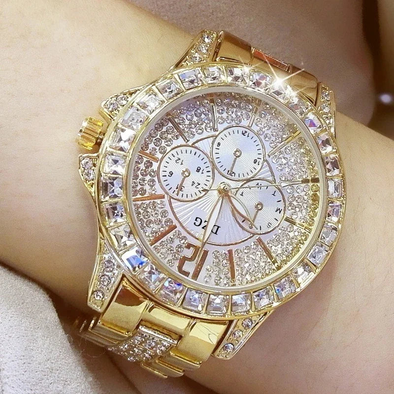 Montre Femme avec Diamants