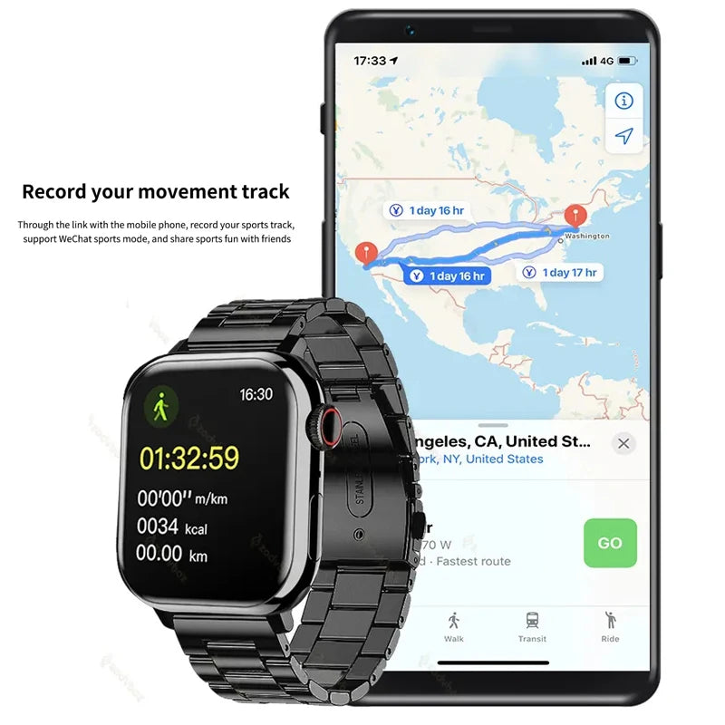 GPS Smart Watch for Men and Women 