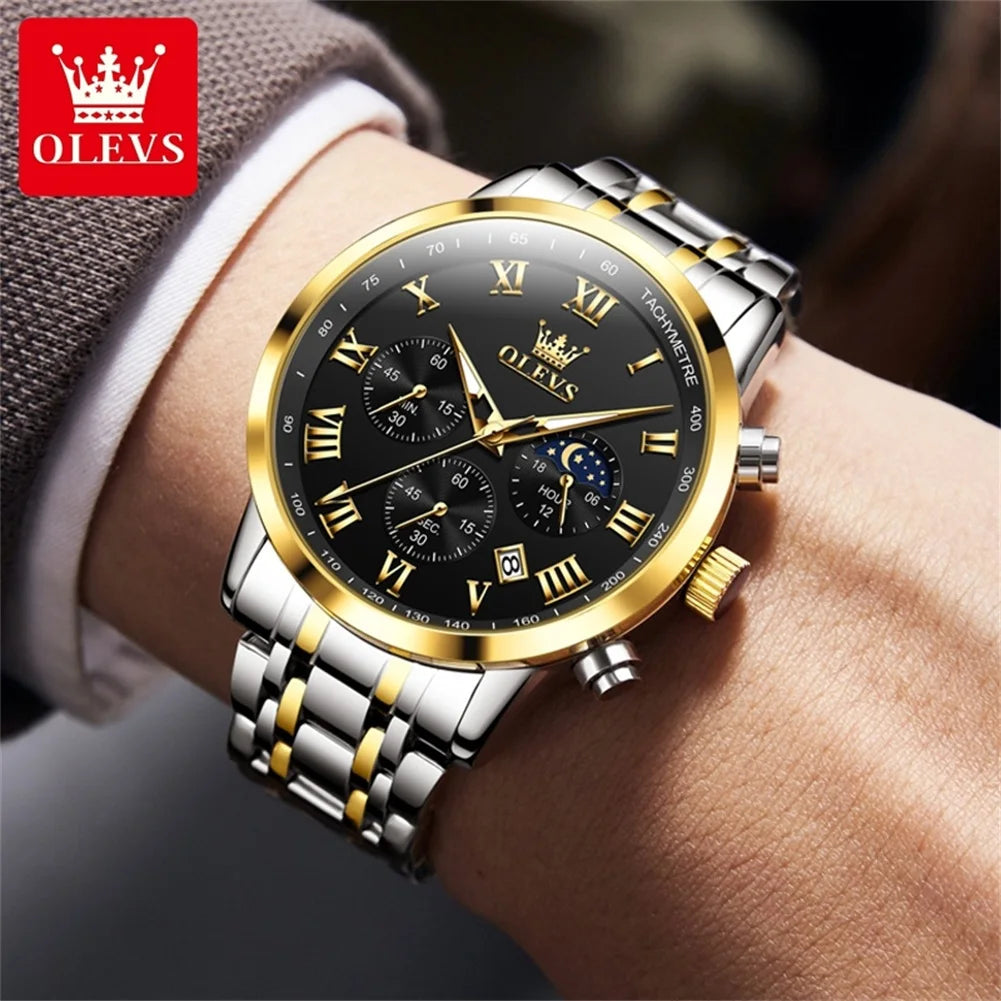 Montre de luxe pour homme de marque  OLEVS 5529,