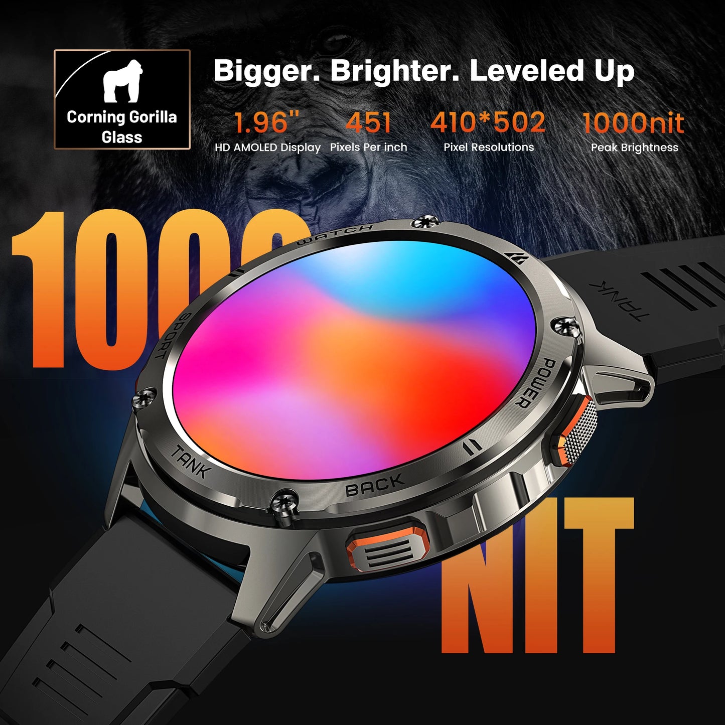 2024 Kospet Ultra Smartwatch for Men and Women